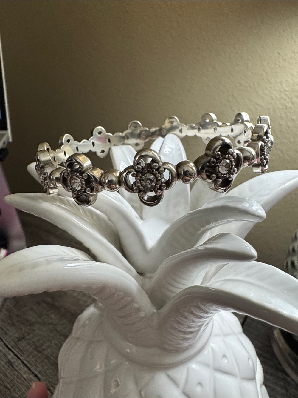Brighton Silver Bangle Bracelet - Picture 2 of 4